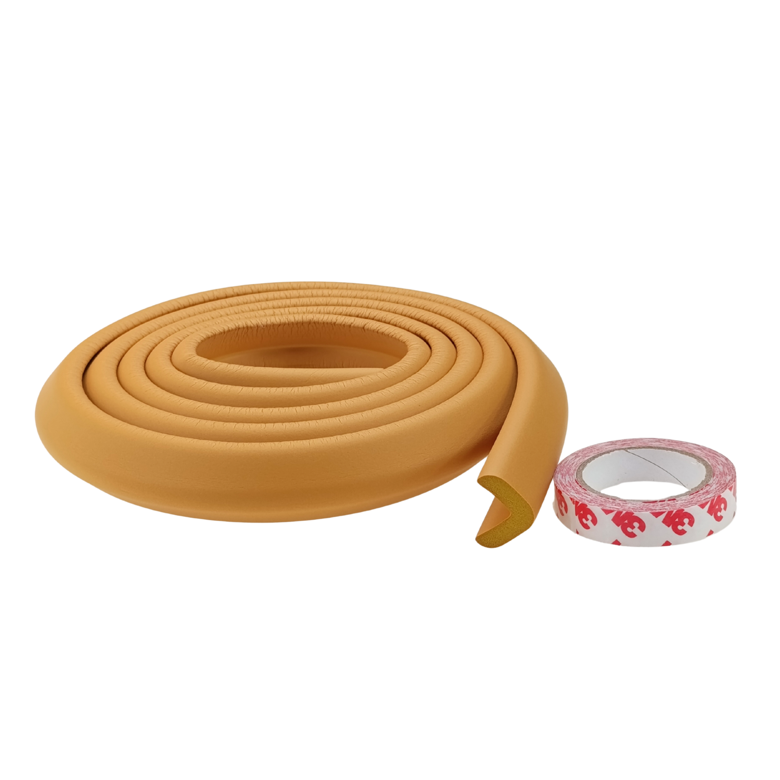 taśma piankowa ochraniacz na kanty mebli jasny brąz simplo 5903068131660