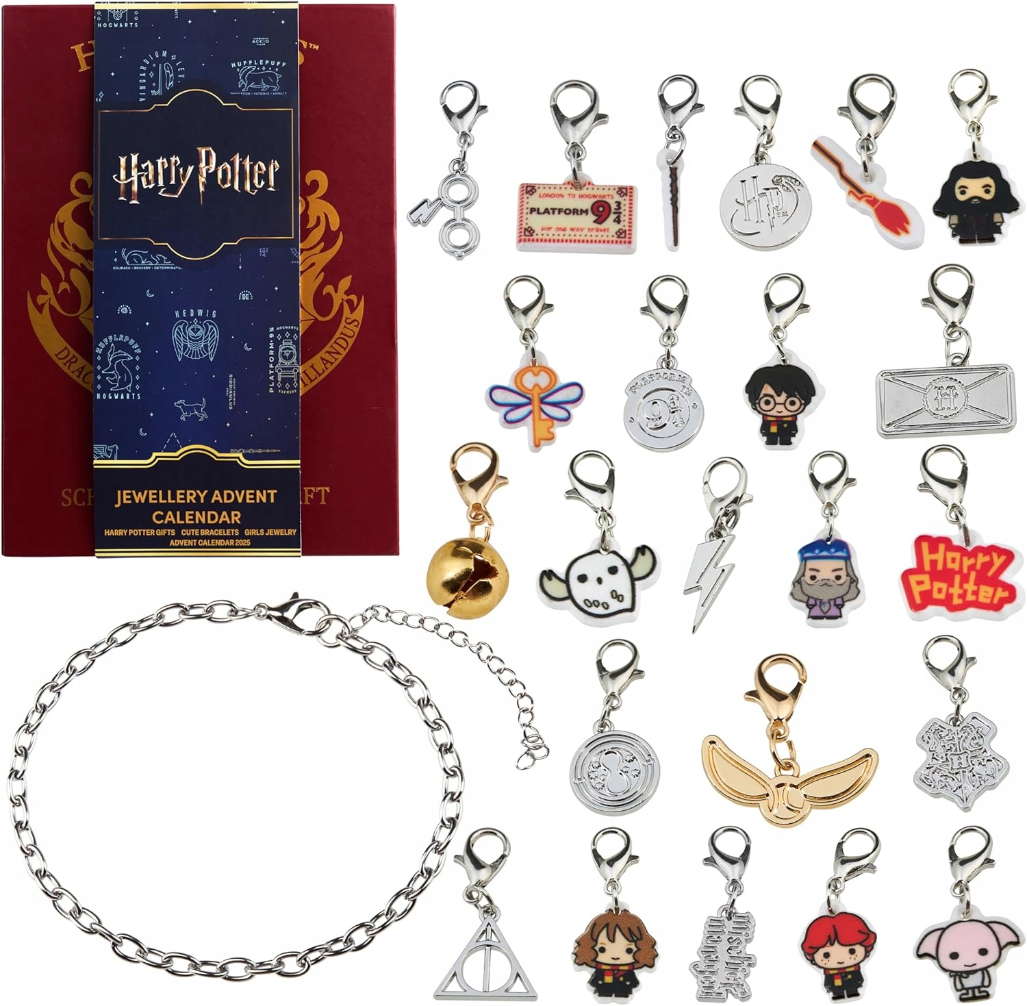 kalendarz adwentowy harry potter charms get trend licencjonowany uk
