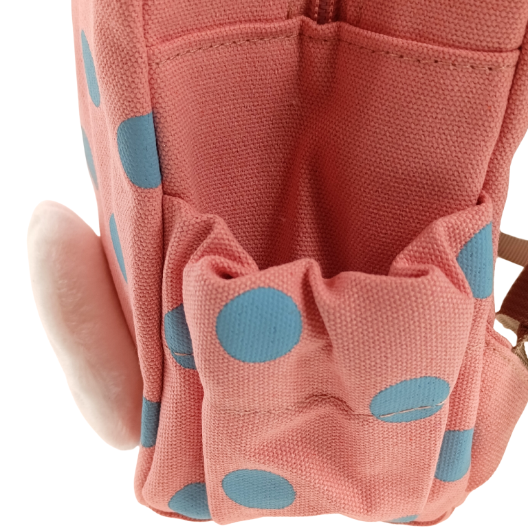 Plecaczek – widok z boku i kieszonki boczne