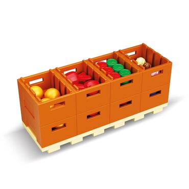 ciężarówka truck tir biedronka metropolis elefun 523 elementy dane techniczne