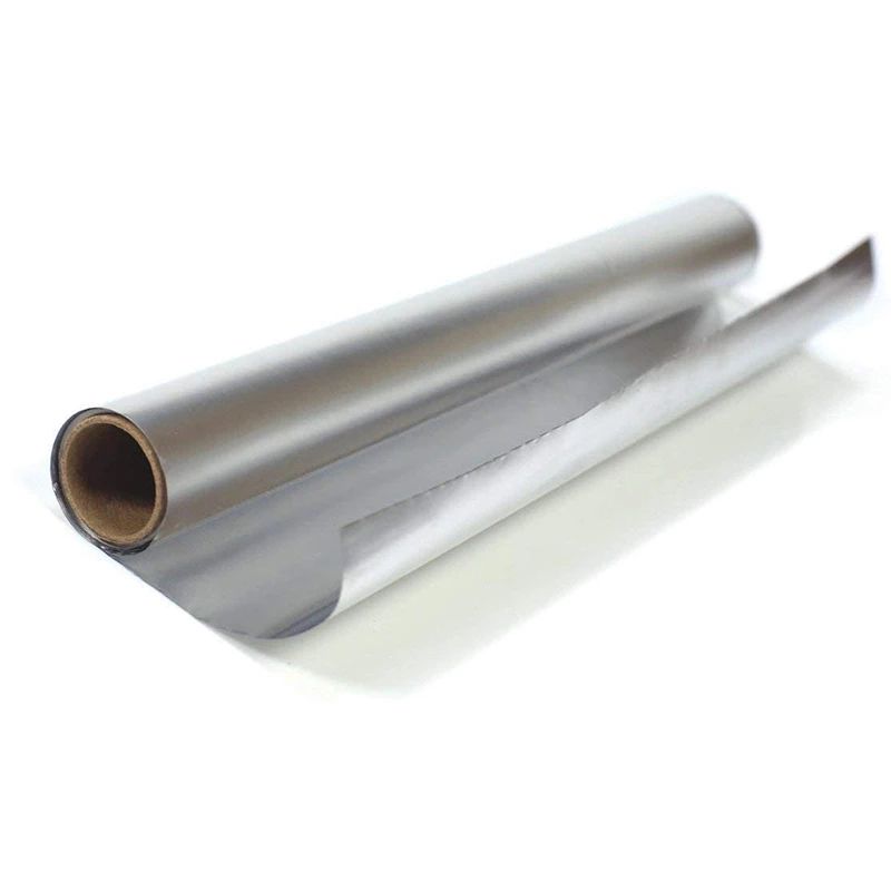 folia aluminiowa paclan błyszcząca strona trzyma ciepło