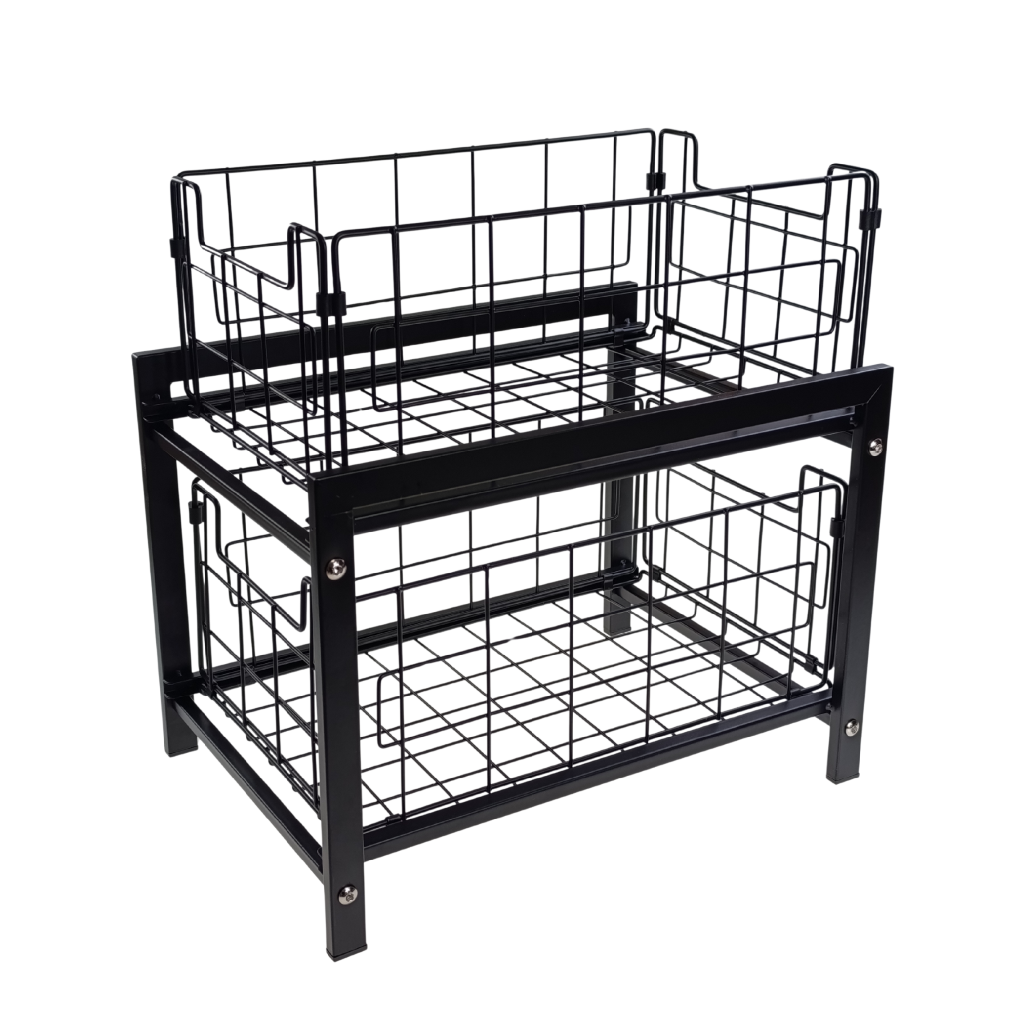 organizer-simplo-czarny-dwupoziomowy-uzycie-w-szafce