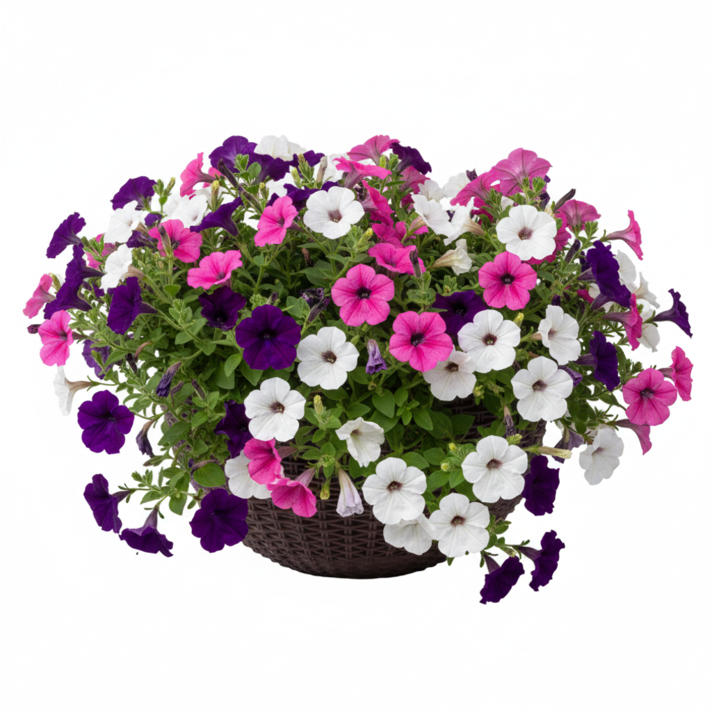 doniczka wiszaca rattan brazowa simplo z podstawa i odplywem wody