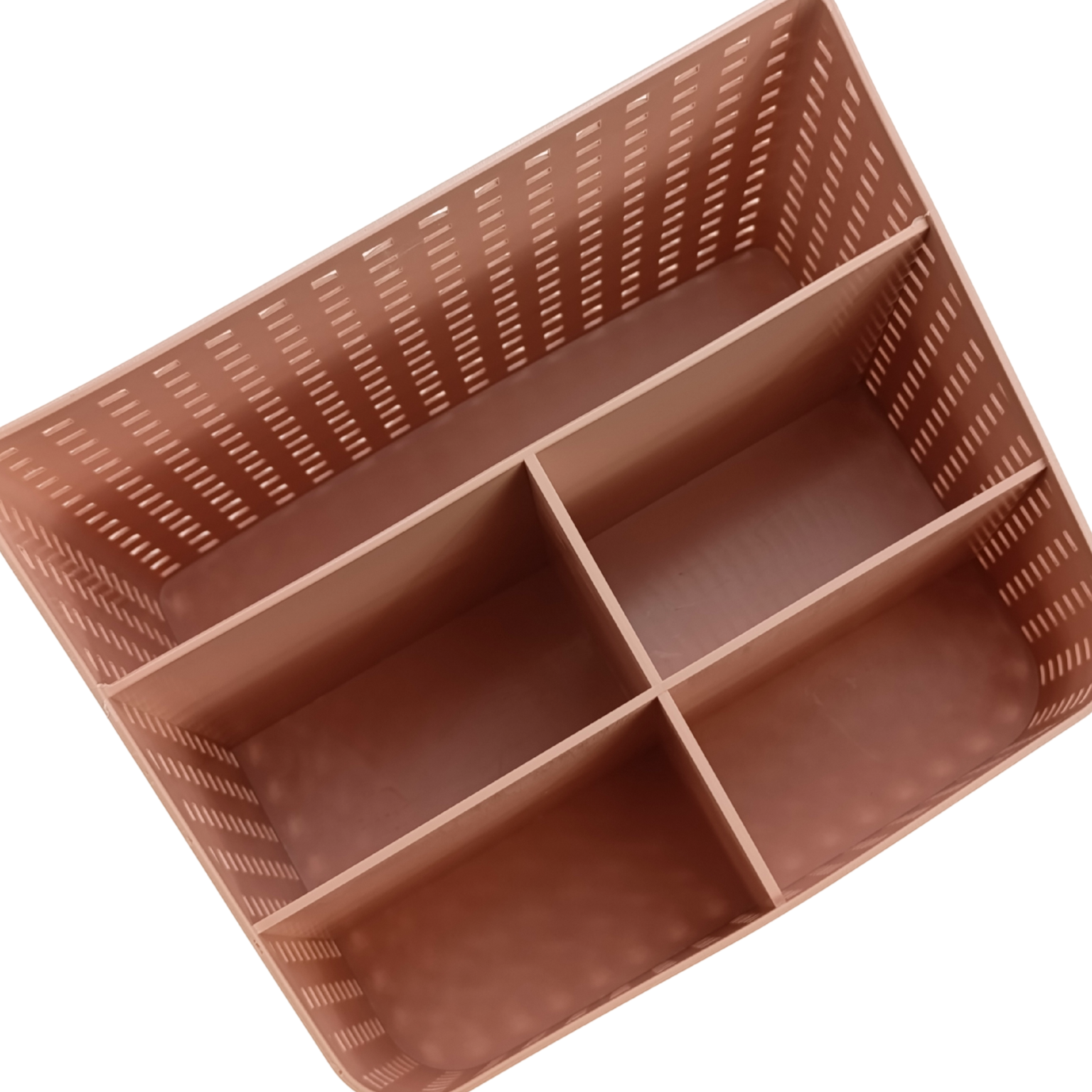 organizer na kosmetyki brudny róż organizer na biurko zdjęcie produktu 6