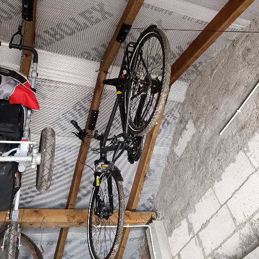 wieszak sufitowy na rower simplo stalowy rozstaw udzwig 20 kg