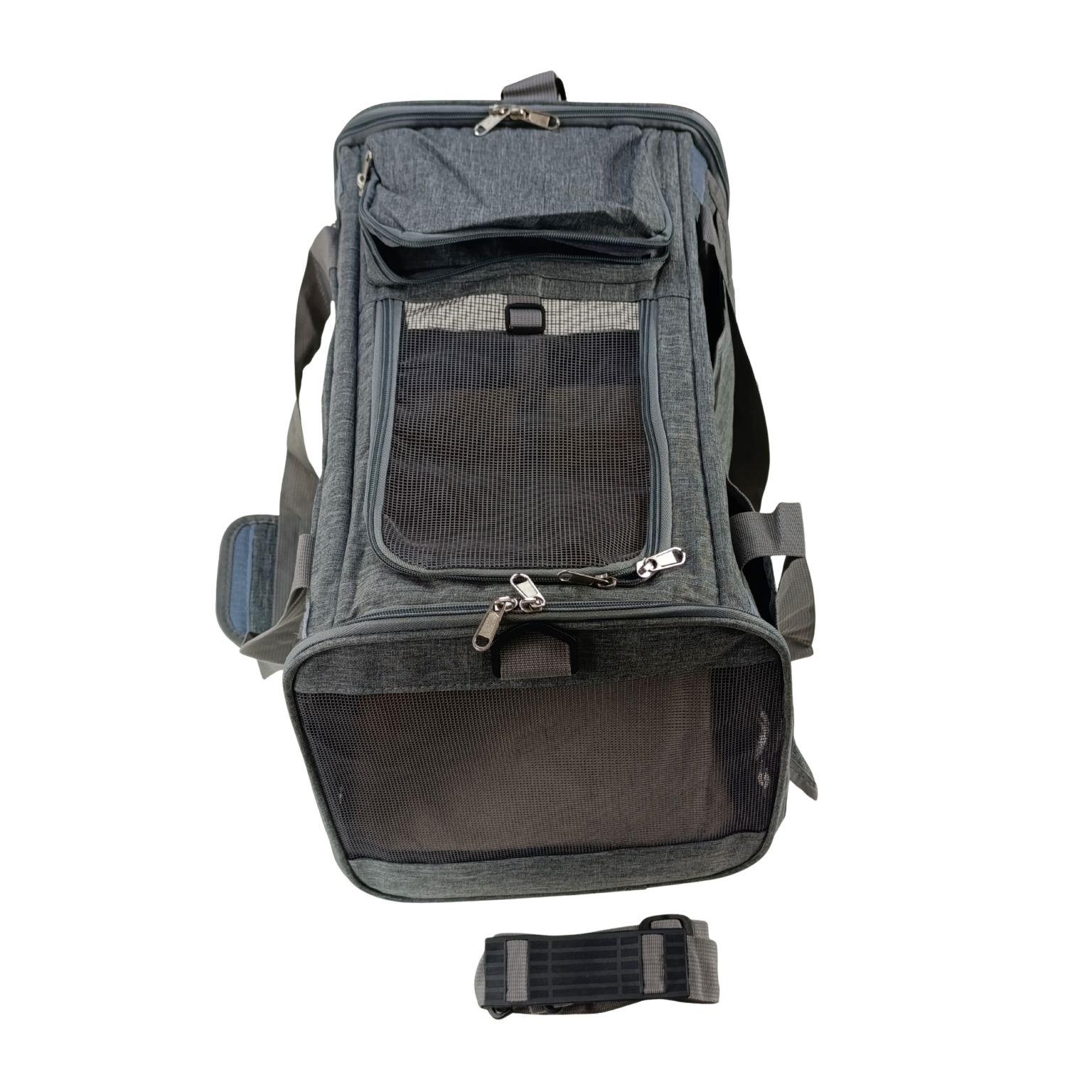 transporter dla zwierząt boczne wejście siatka zamek simplo 5903068137099