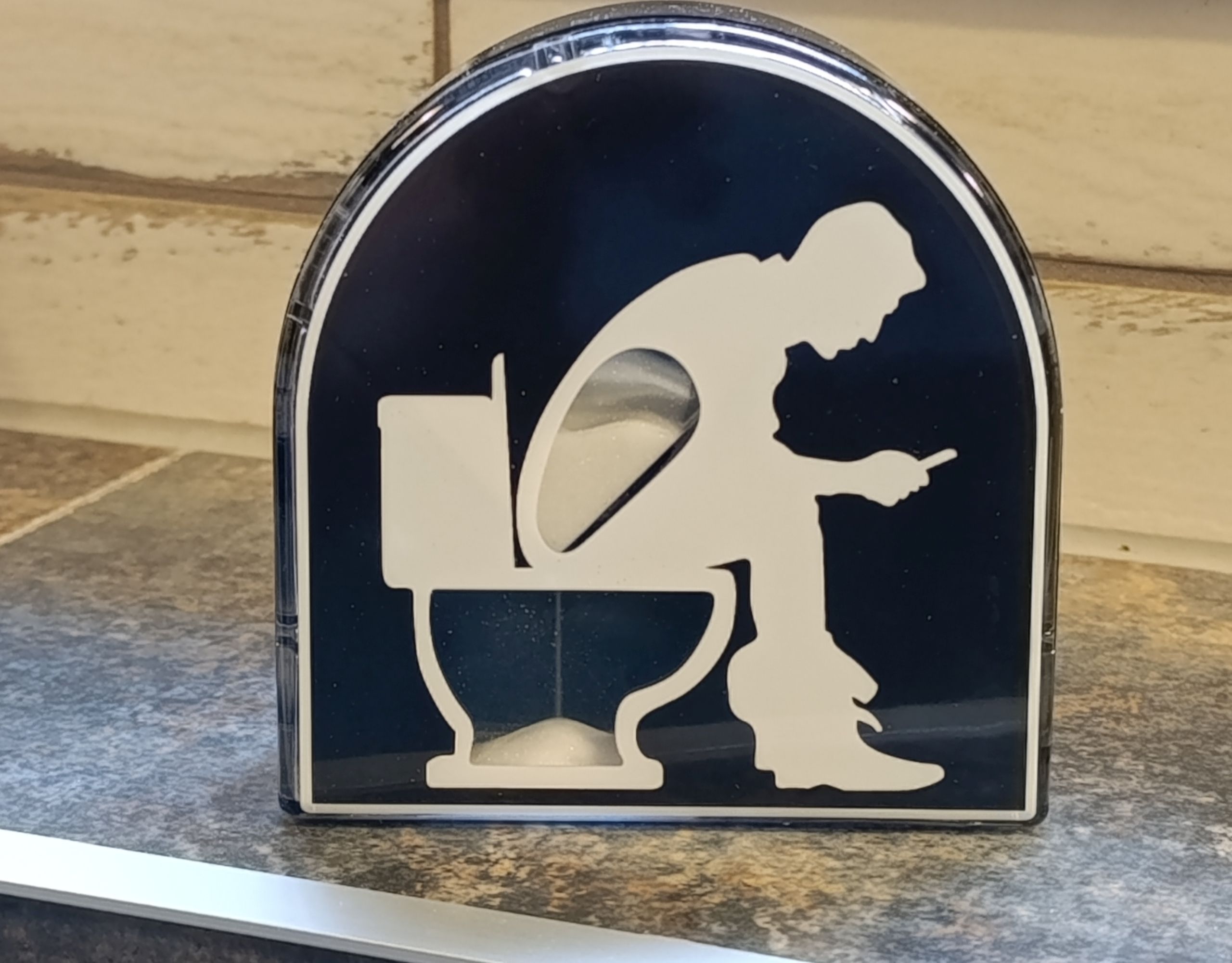 Toilet Timer – widok z boku