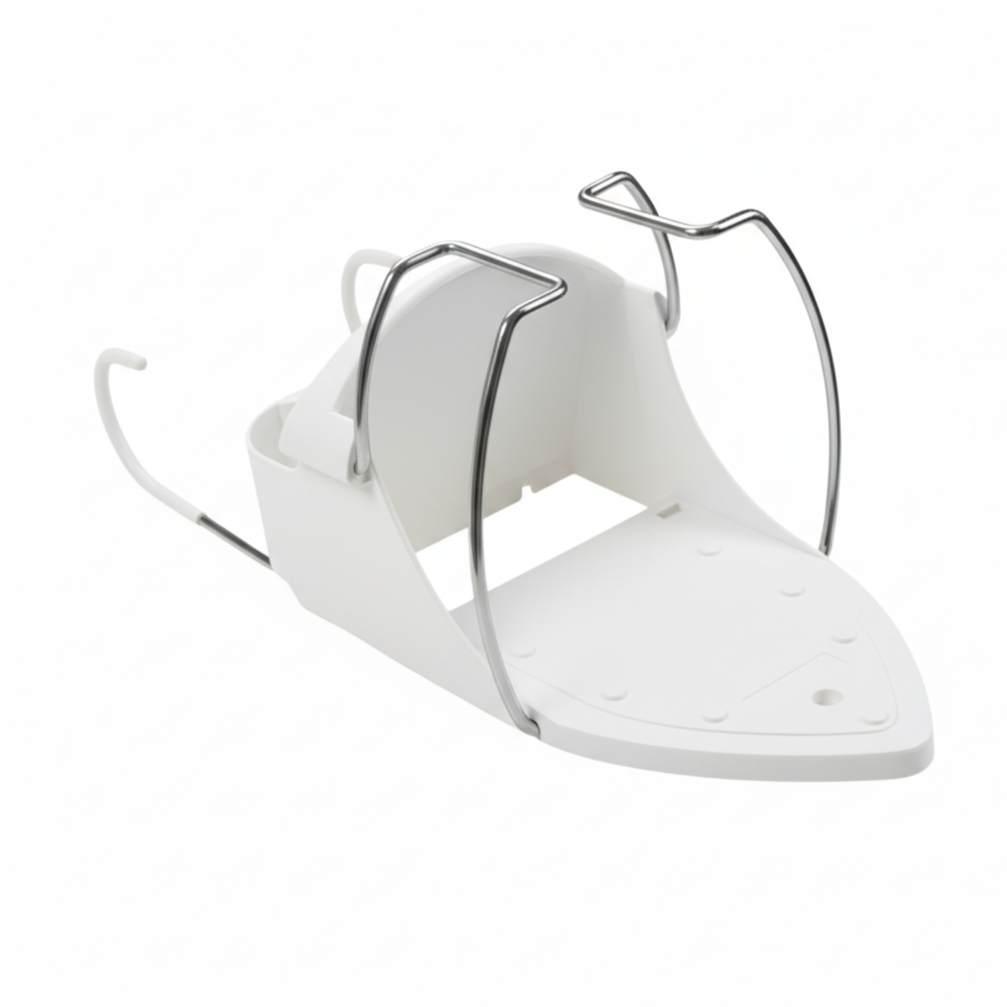 duży uchwyt na żelazko simplo biały zdjęcie produktu 4 montaż na ścianę