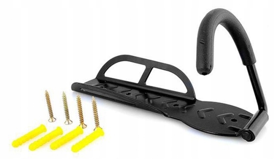 uchwyt-na-rower-na-ścianę-czarny-gumowana-osłona-ochrona-obręczy