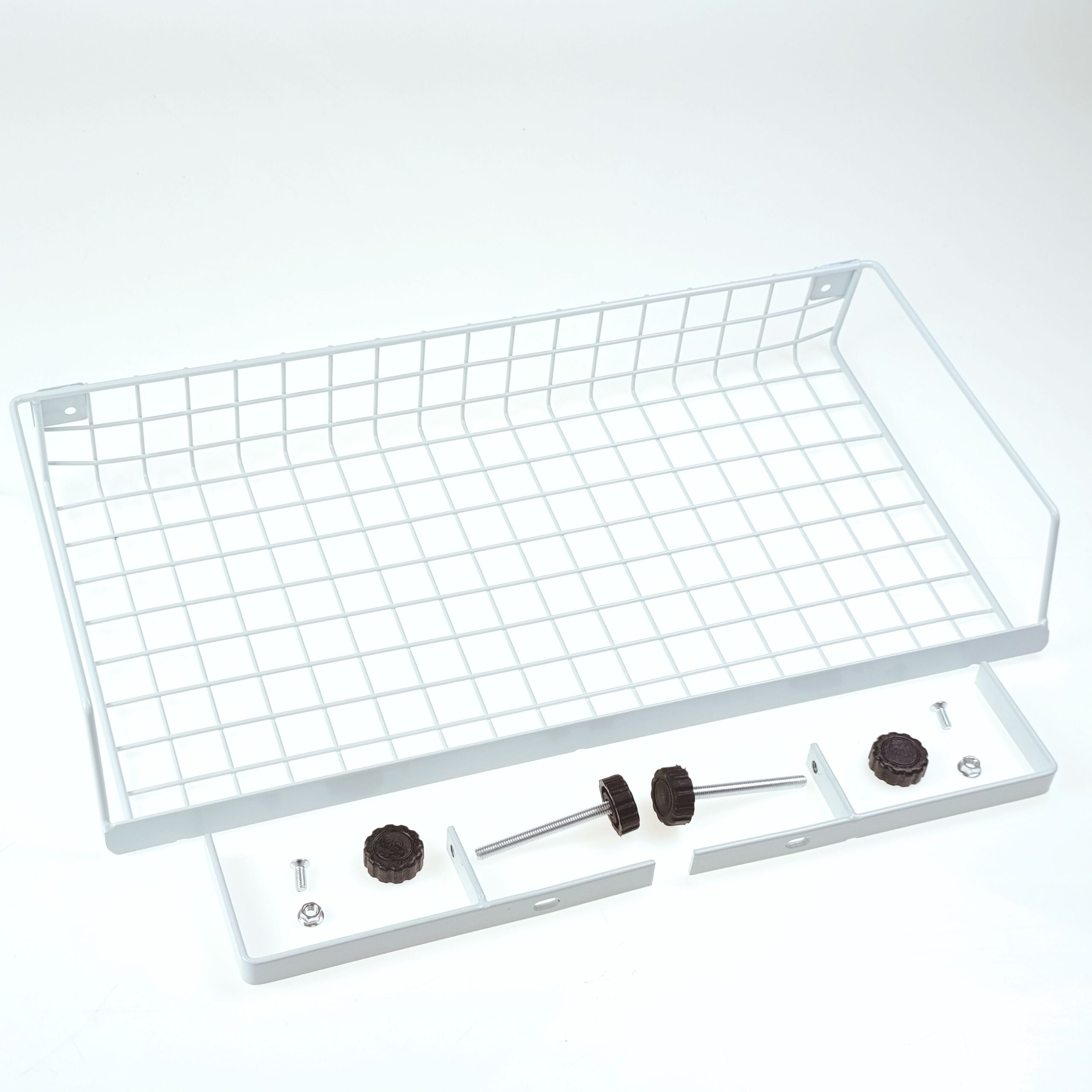 półka pod biurko simplo biała minimalistyczny design