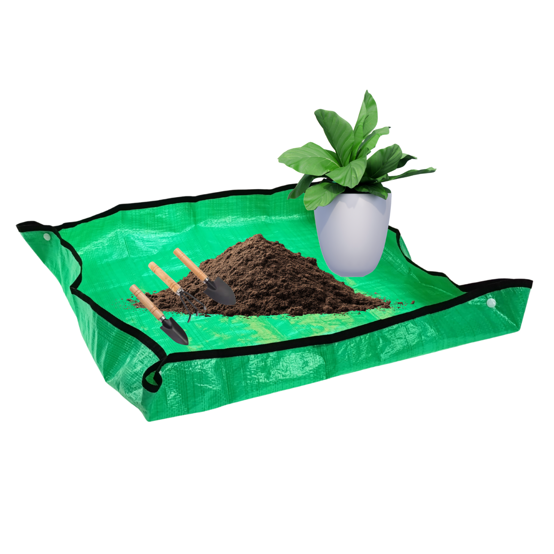 mata ogrodnicza do przesadzania roślin simplo 50x50 wodoodporna mata do rozsad 5903068138294