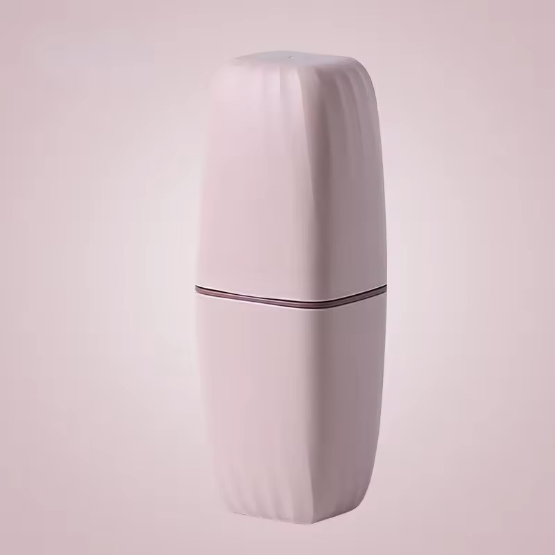 etui podróżne na szczoteczkę i pastę do zębów simplo pojemnik xxl 2w1 odcienie różu 5903068137341