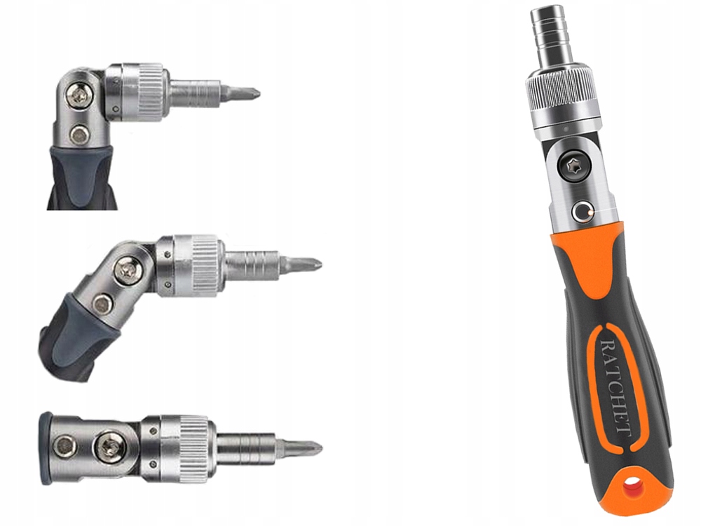 komplet bitów torx hex płaskich krzyżakowych i nasadek 5-14 mm