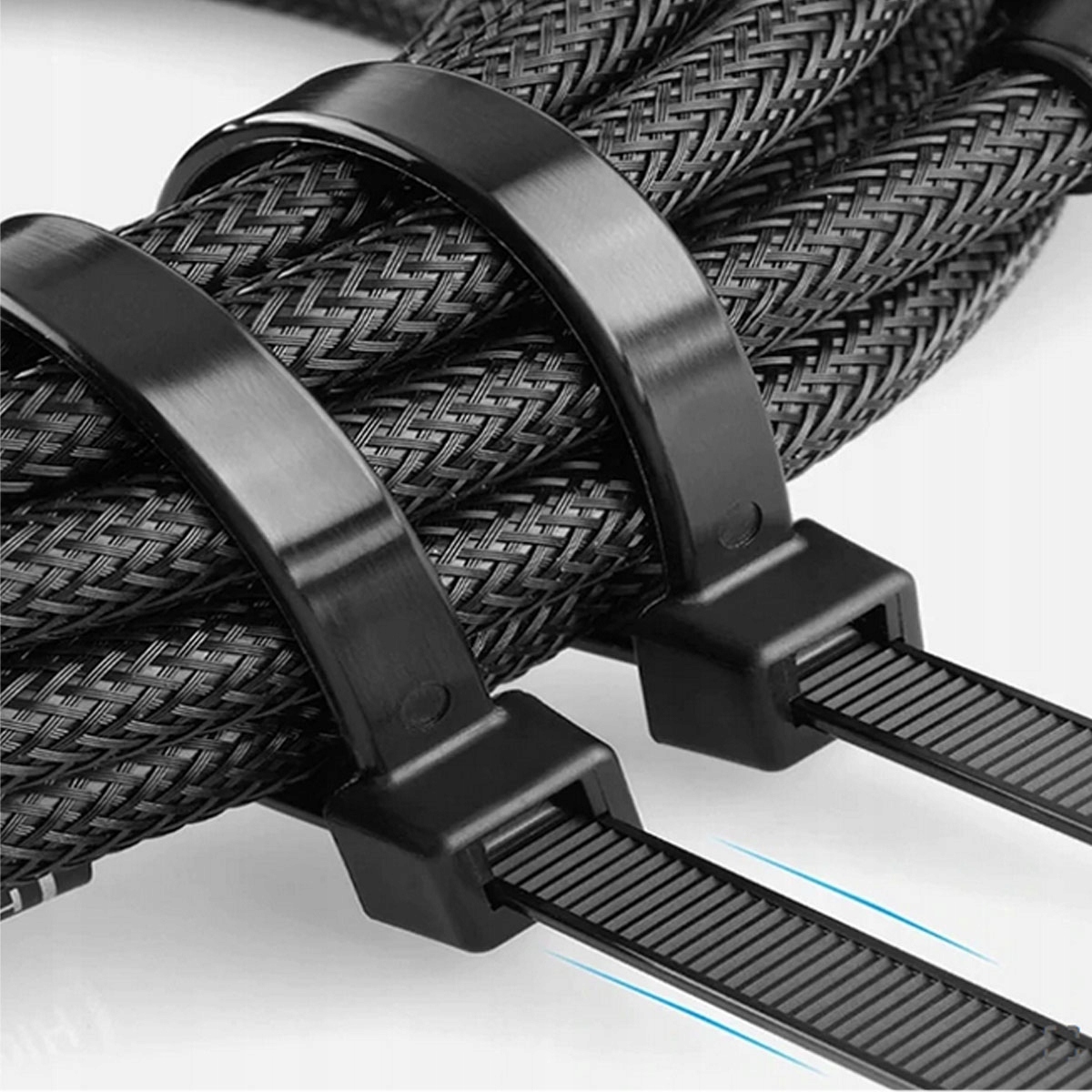 trytki czarne 3,6x200 mm nylon specyfikacja opaski zaciskowe