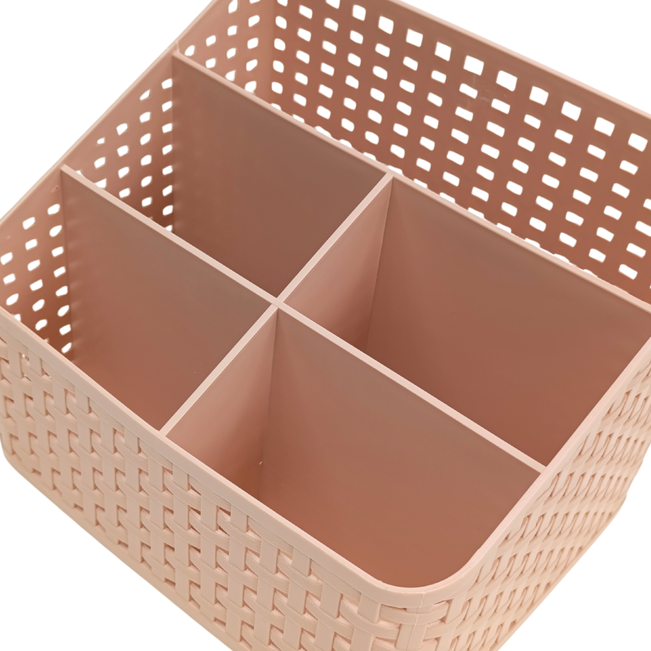 organizer na kosmetyki brudny róż organizer na biurko zdjęcie produktu 4