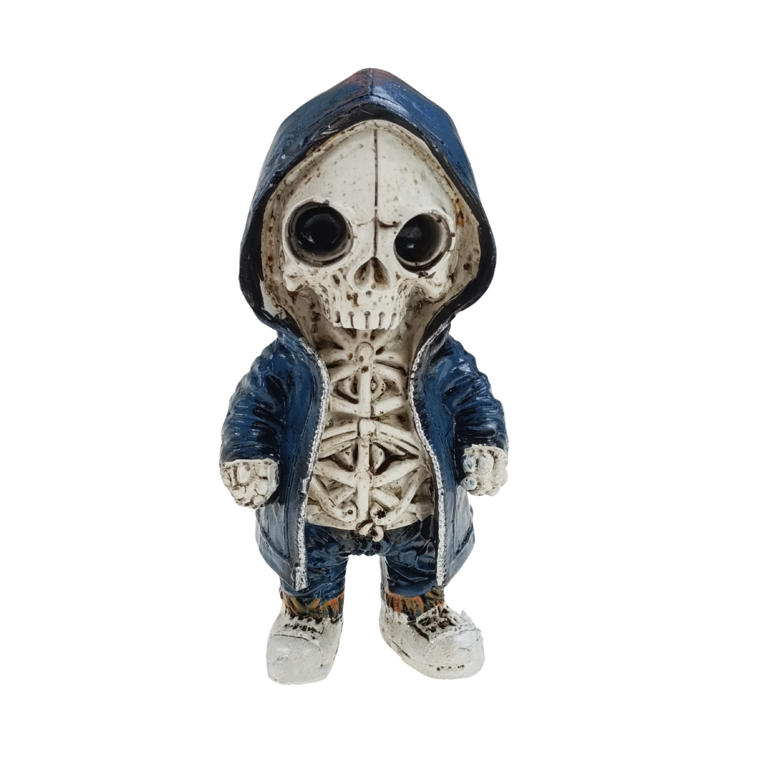 Figurka szkieletor Halloween model 1 niebieska kurtka 5903068136733