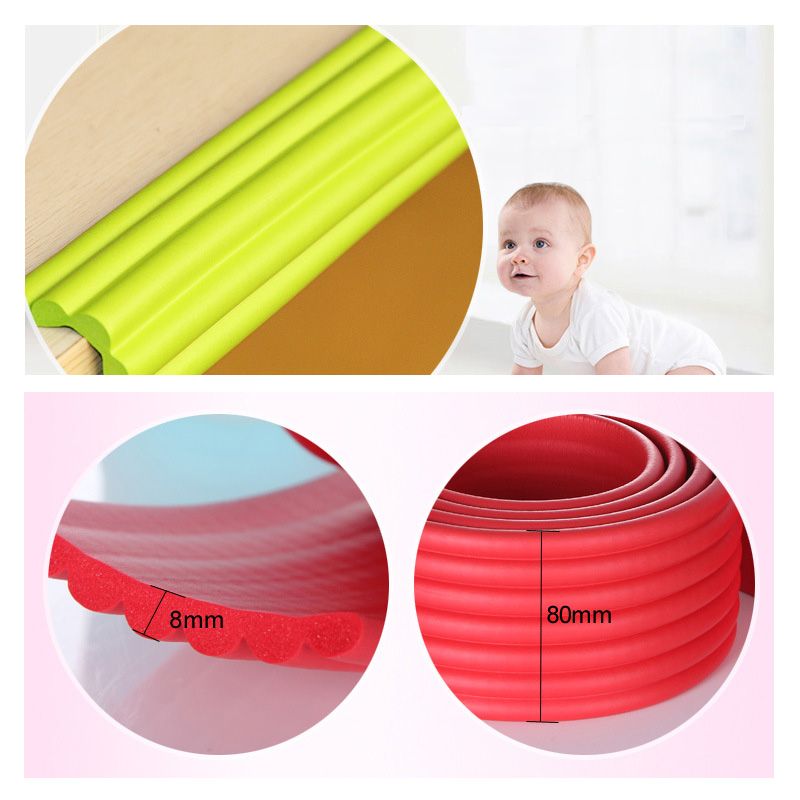 zabezpieczenie krawędzi blatu taśma piankowa szeroka jasny róż 5903068130793