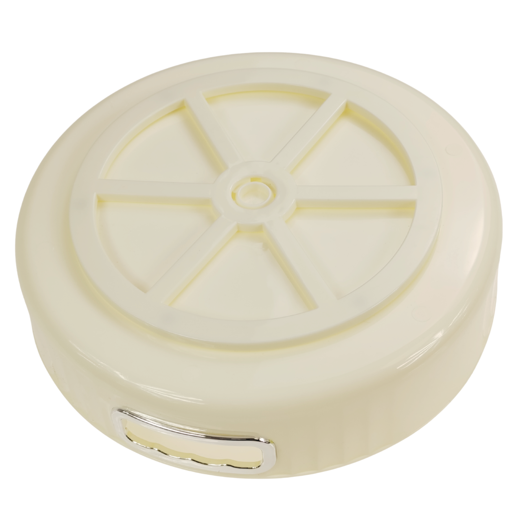 organizer na kosmetyki simplo kremowa taca obrotowa 28 cm