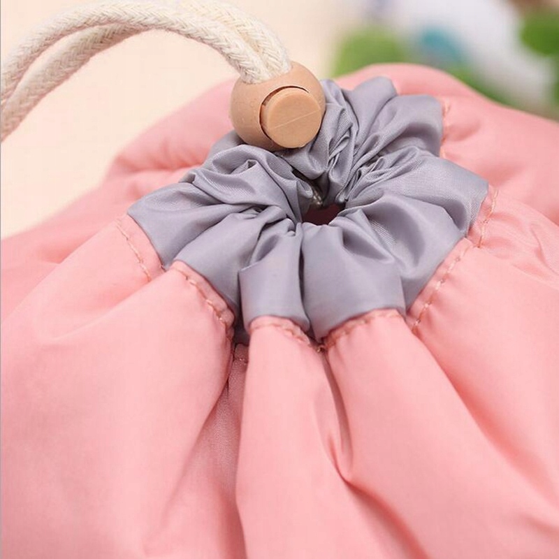 kosmetyczka worek niebieska dodatkowe zdjęcie 2