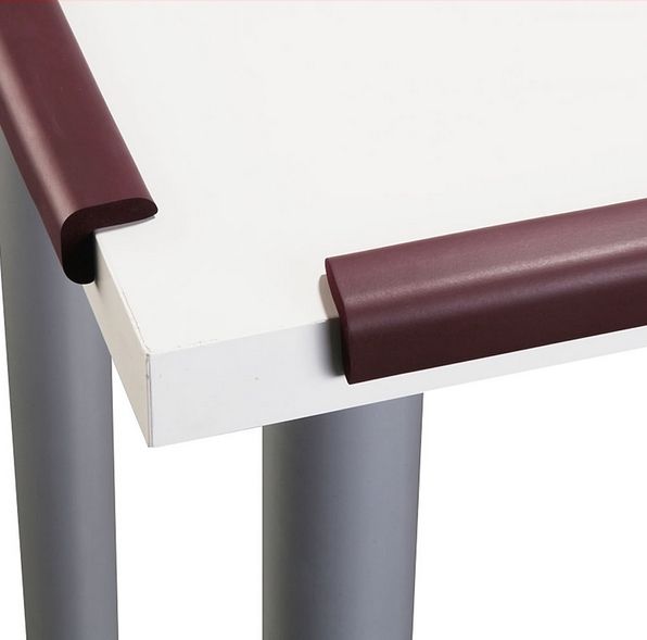 ochraniacz na kanty mebli dla dziecka taśma piankowa jasny brąz 5903068131660