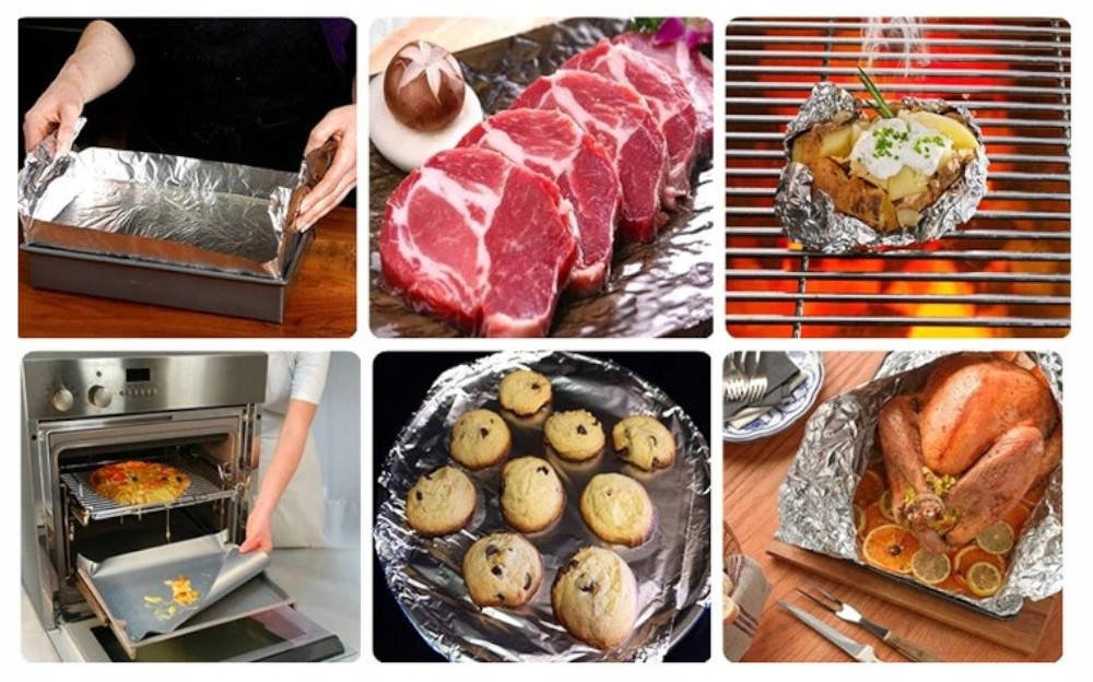 folia paclan aluminiowa catering praktyczna kuchnia
