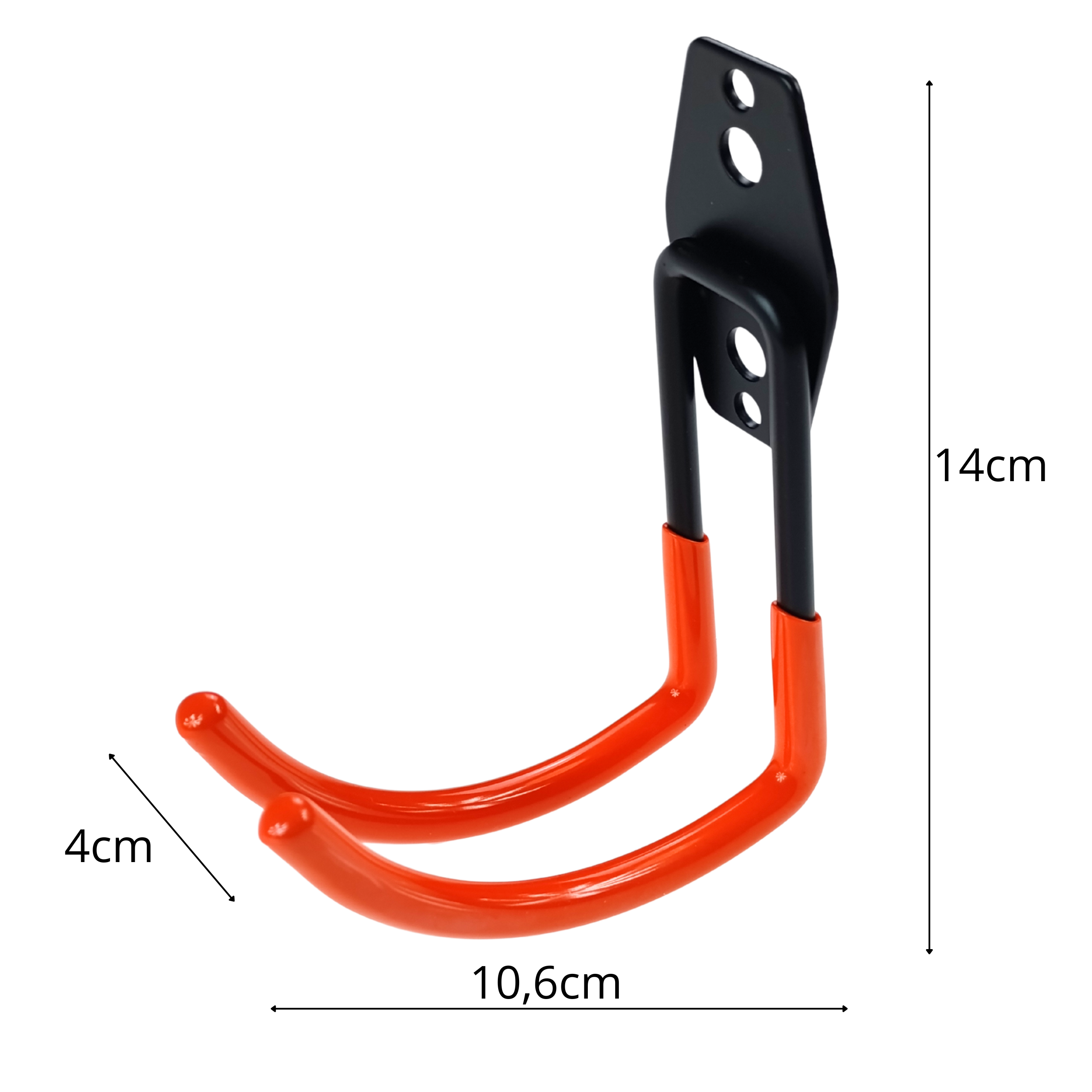 wieszak na rower simplo hak typ 4 wymiary montaz stal silikon