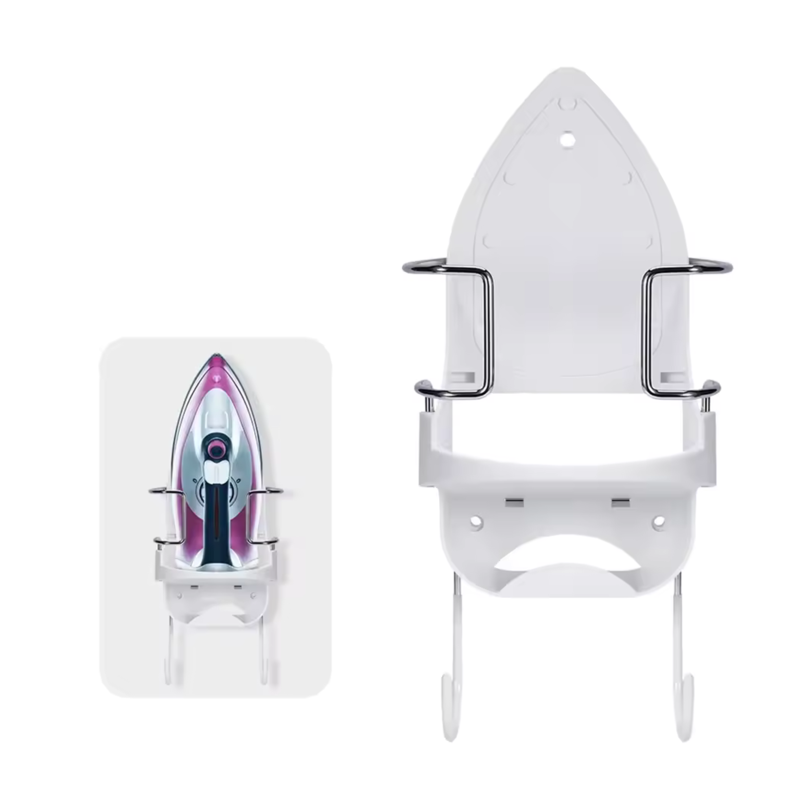 duży wieszak na żelazko i deskę do prasowania simplo biały zdjęcie produktu 1 ean 5903068138195