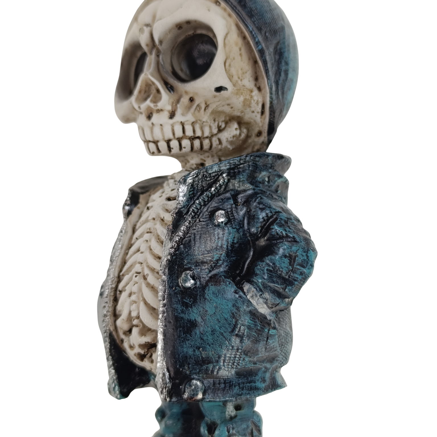 figurka szkielet halloween ujęcie z boku model 2