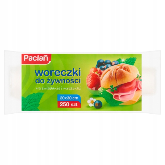 paclan woreczki do żywności mrożenie porcjowanie
