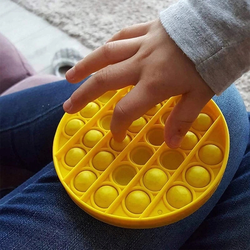 pop it zabawka sensoryczna malinowy gniotek antystresowy dla dzieci i dorosłych