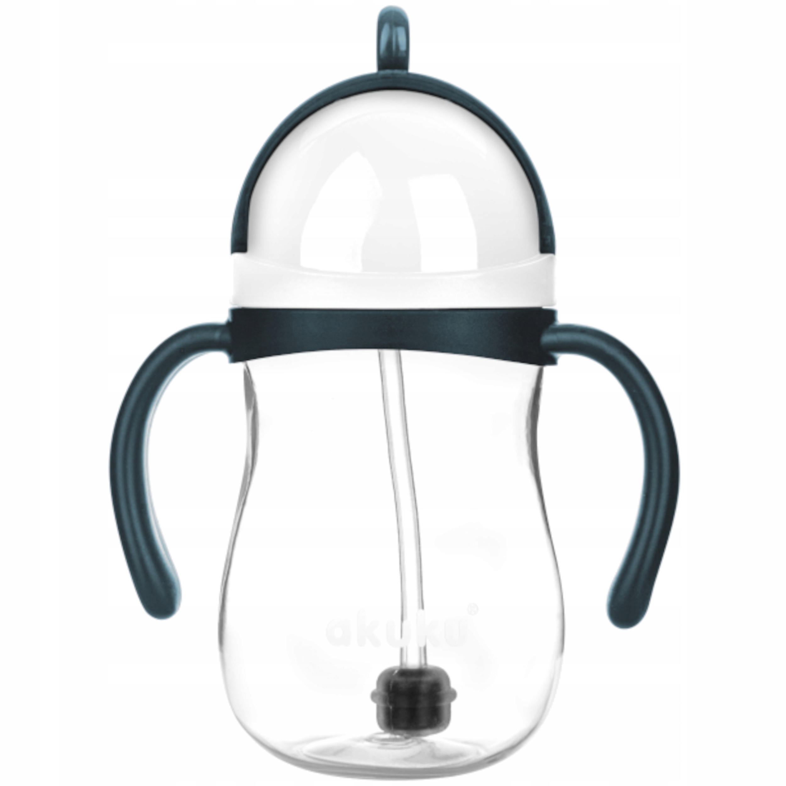 bidon akuku 280 ml dane techniczne PP 9m+ słomka silikonowa z odważnikiem podziałka transparentny