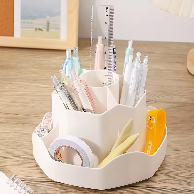 organizer-na-biurko-kremowy-simplo-z-naklejkami-kapibary
