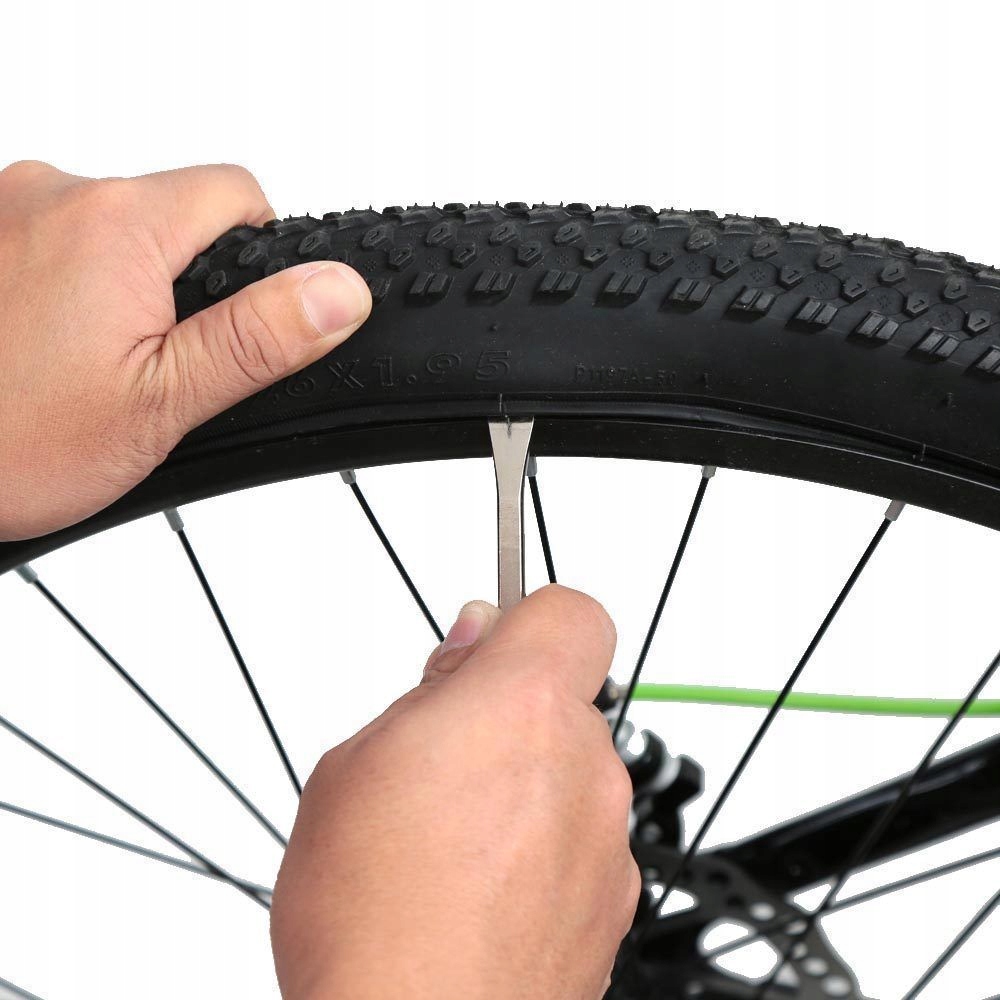 łyżka do zdejmowania opon rowerowych metalowa perforowana