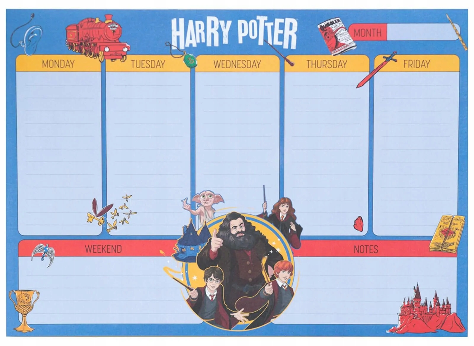 Plan Lekcji Dla Harry Potter Zadanie Domowe www.empik.com