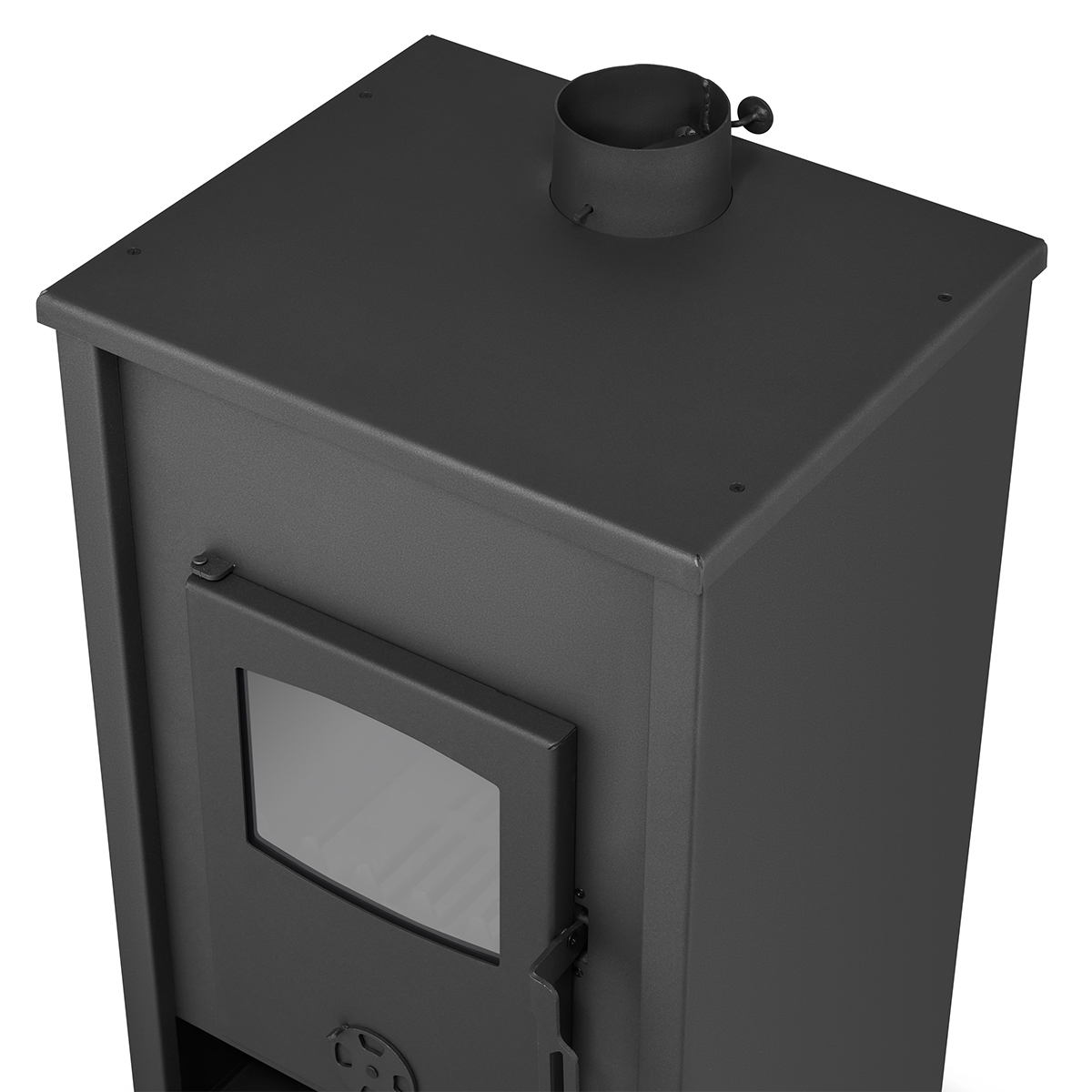 Piec piecyk kominek koza z płaszczem wodnym kocioł CO BLIST B2E