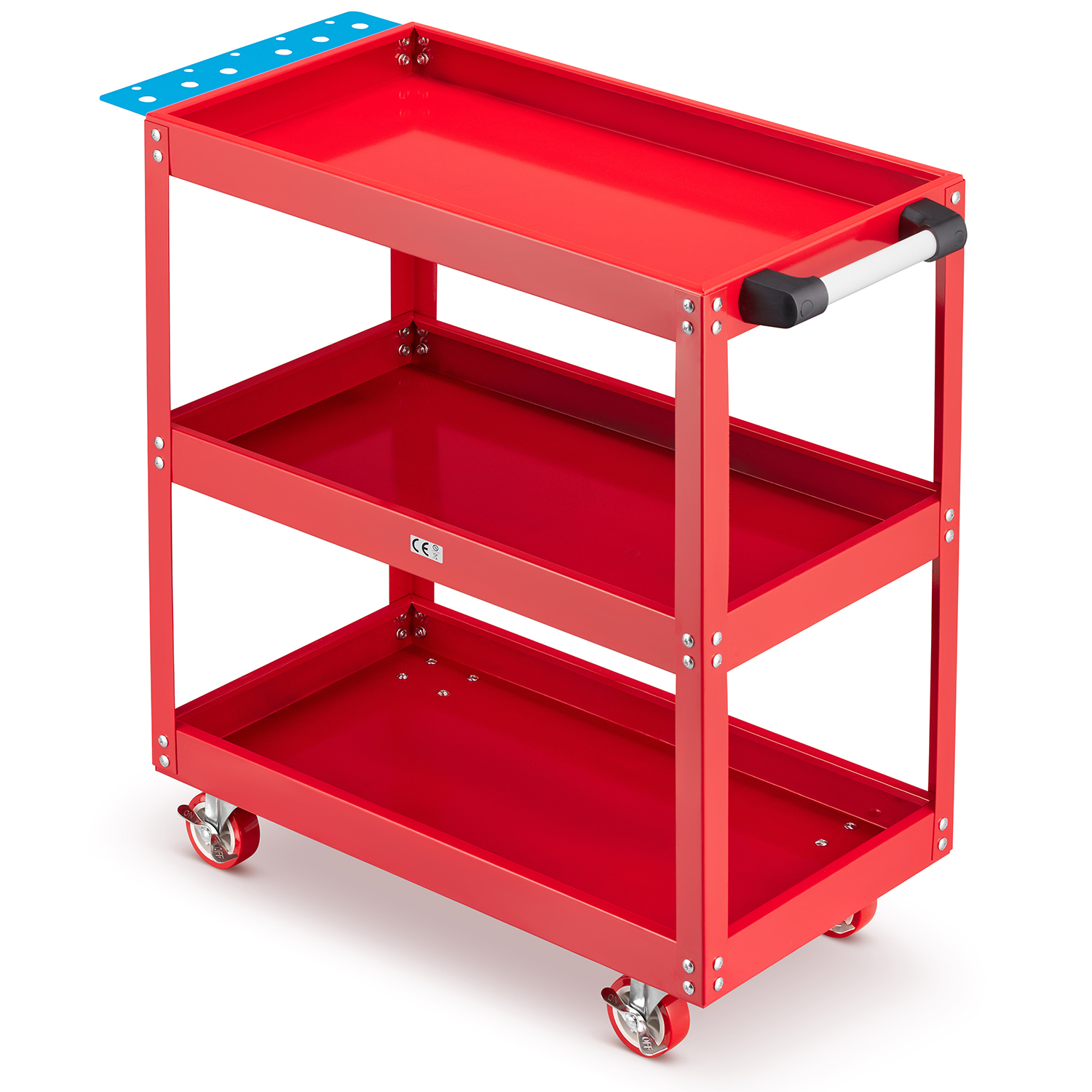 Wózek warsztatowy narzędziowy półki HIGHER kółka