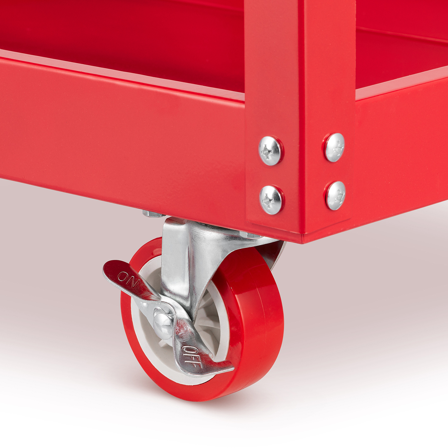 Wózek warsztatowy narzędziowy półki HIGHER kółka