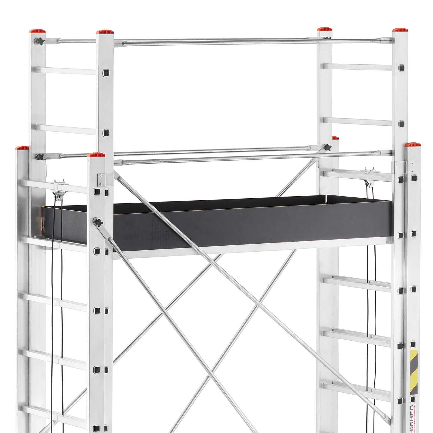 Rusztowanie aluminiowe teleskopowe wysuwane HIGHER 2x13