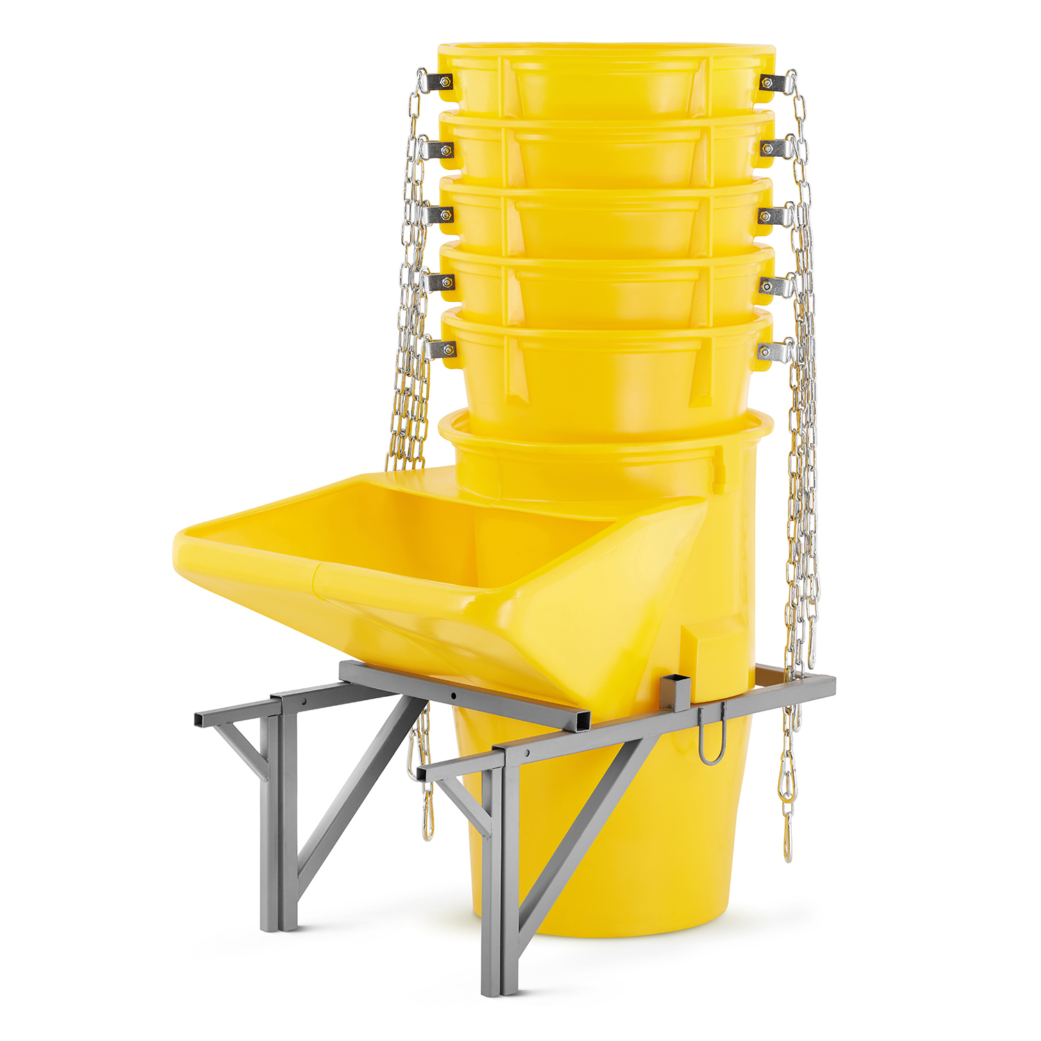 Zsyp do gruzu budowlany HIGHER zsypy 10 metrów