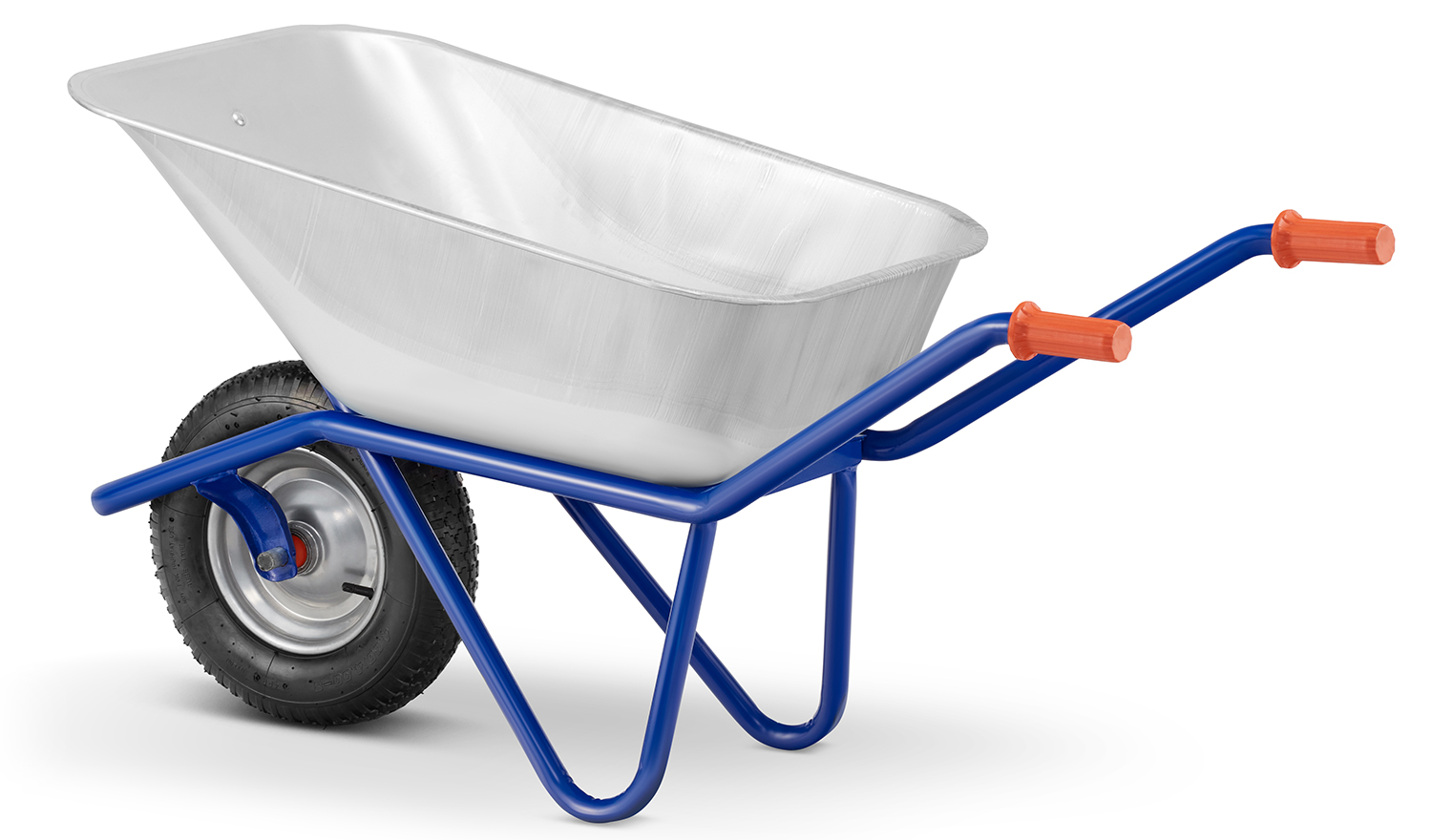 Taczka budowlana ogrodowa ocynkowana mocna KPGD-567 140 L / 210 kg