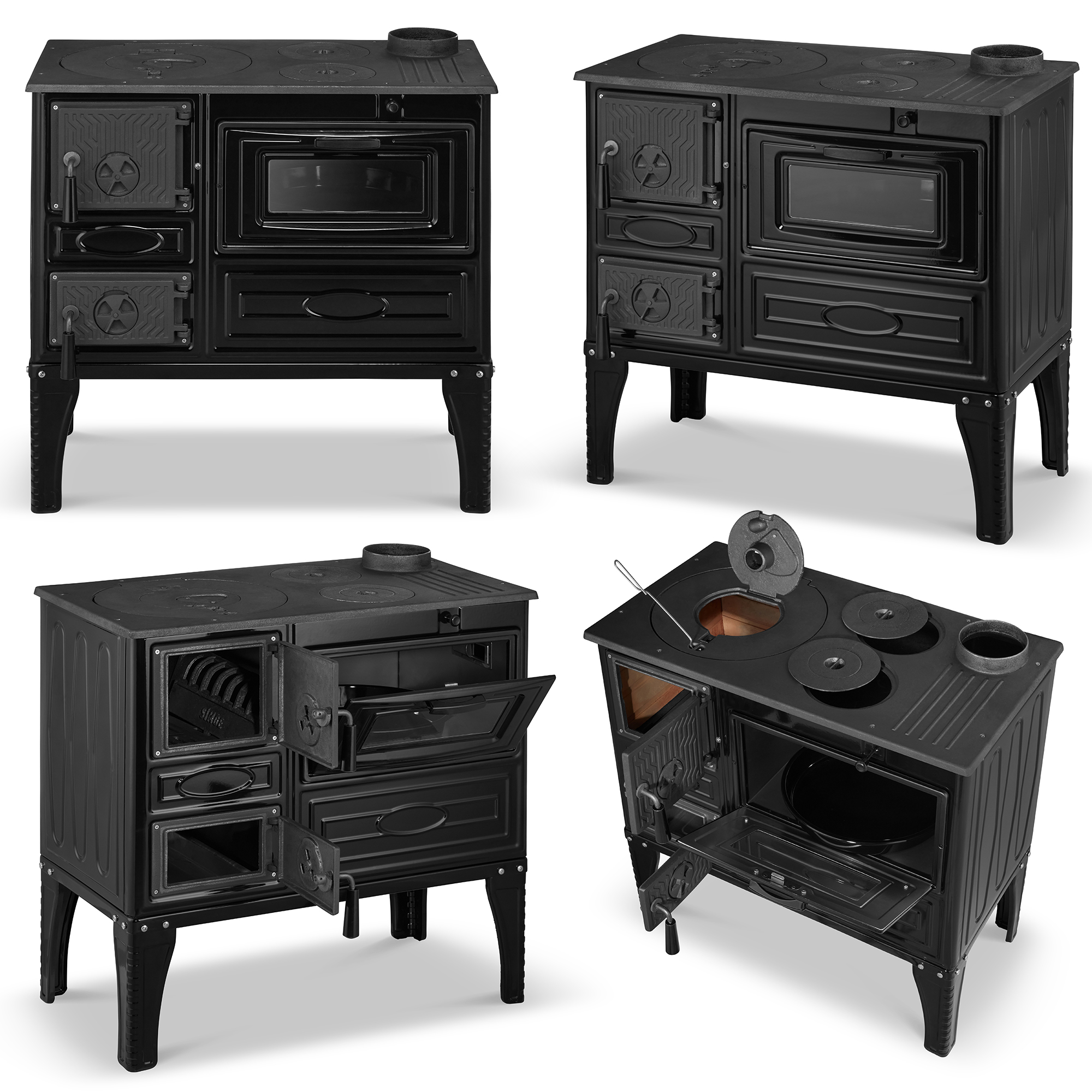 Kuchnia węglowa weftfalka angielka emaliowana SIGMA 304 8,70kW