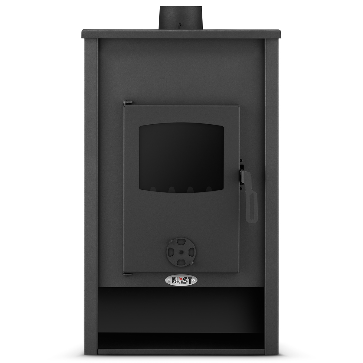 Piec piecyk kominek koza z płaszczem wodnym kocioł CO BLIST B2E