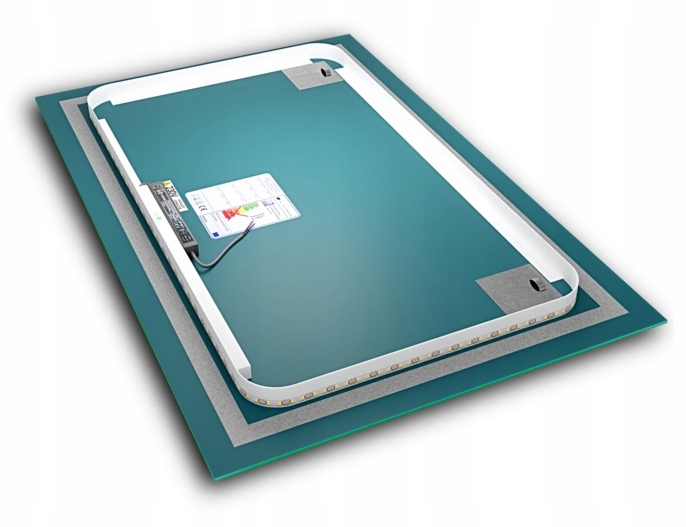 Lustro LED Łazienkowe Podświetlane 40x50 - BERLIN