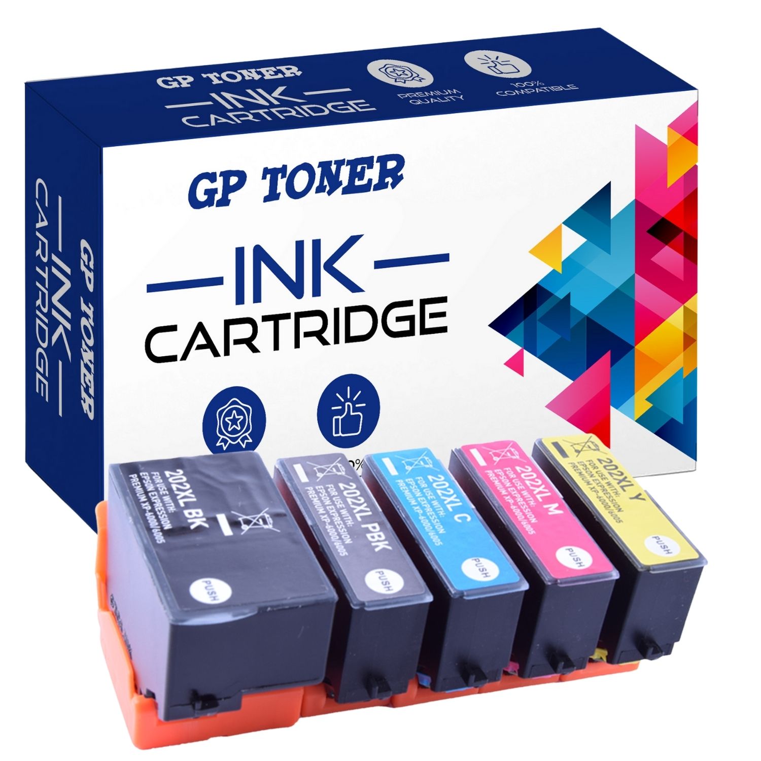 SavFinto 202XL Cartucce d'inchiostro Sostituzione per Epson 202 XL Compatibile con Epson Expression Home XP-6000 XP-6005 XP-6100 XP-6105 SavFinto 202XL Cartucce d'inchiostro Sostituzione per Epson 202 XL Compatibile con Epson Expression Home XP-6000 XP-6005 XP-6100 XP-6105