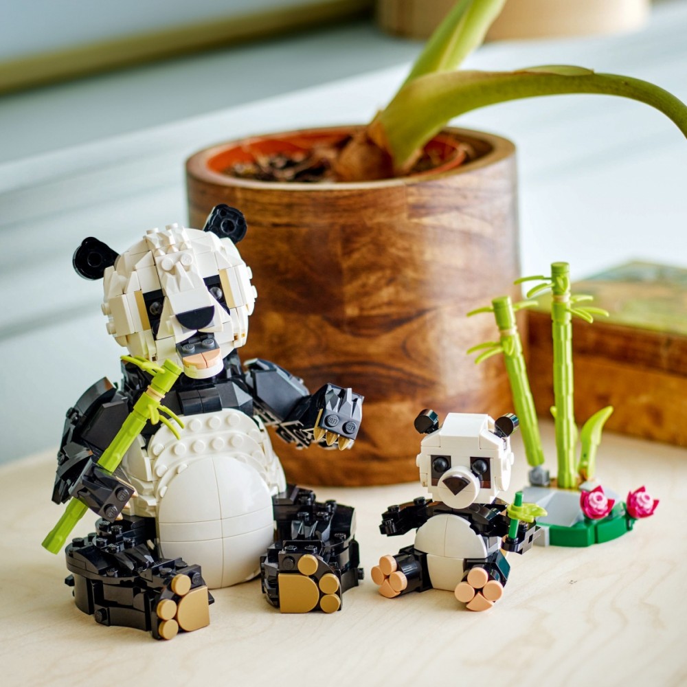 5702017822402 Bricks Creator 31165 Wild Animals: Panda Family LEGO