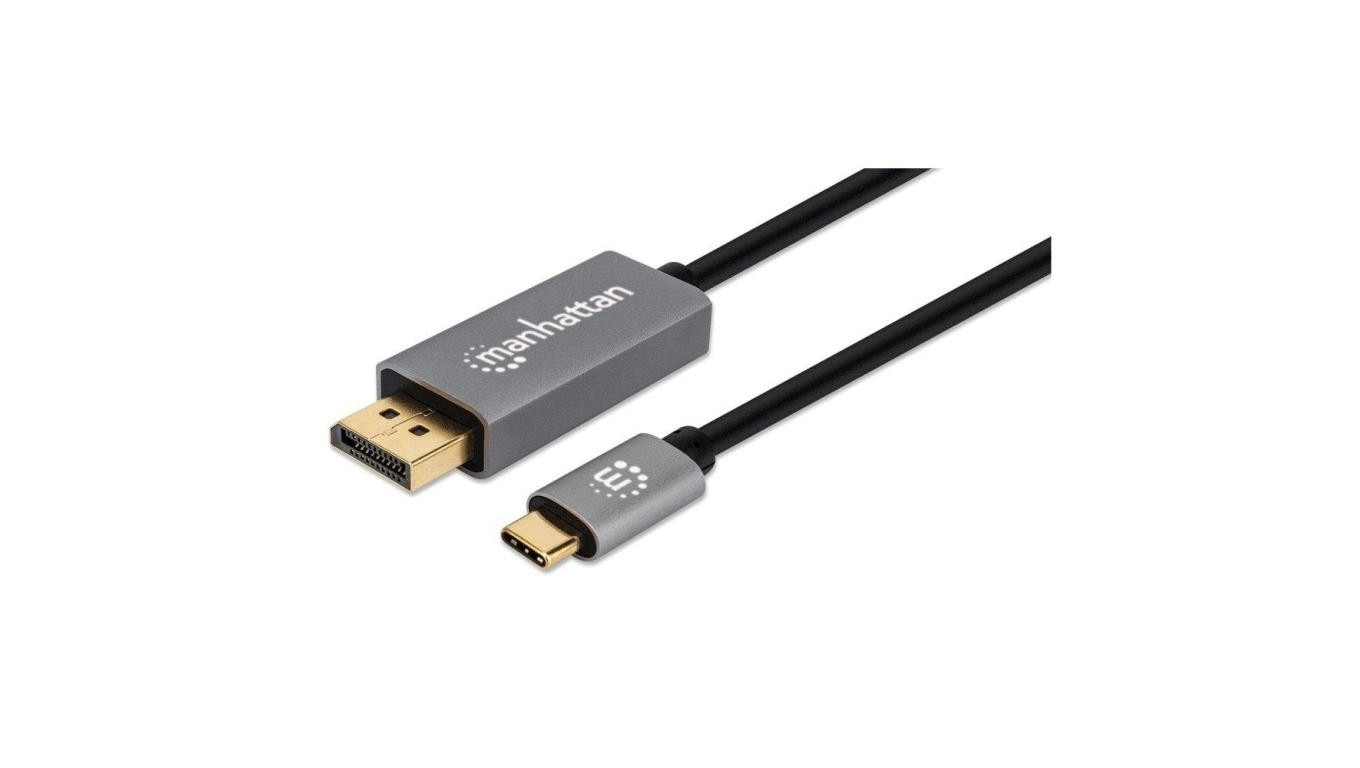 Kabel Adapter USB-C na DisplayPort DP Alt Mode 8K 2m UK
