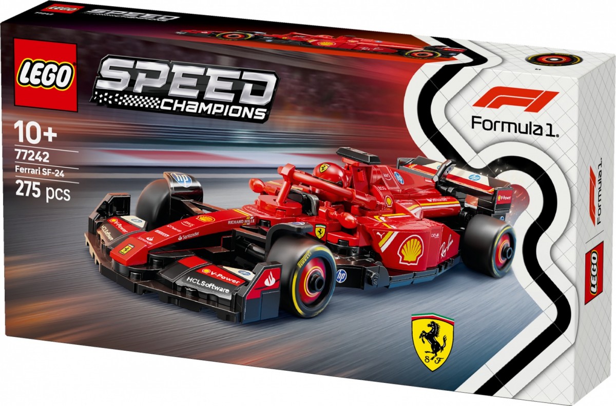 5702017816098 Klocki Speed Champions 77242 Bolid F1 Ferrari SF-24