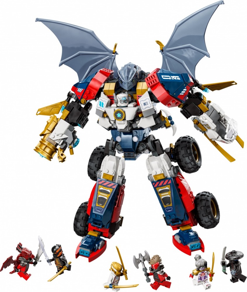 5702017815695 Blocks Ninjago 71834 Zane's Ultra Combiner Mech LEGO