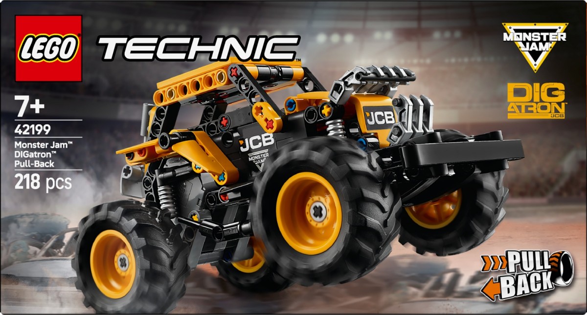 5702017816227 Monster Jam DIGatron Pul l back LEGO 5702017816227
