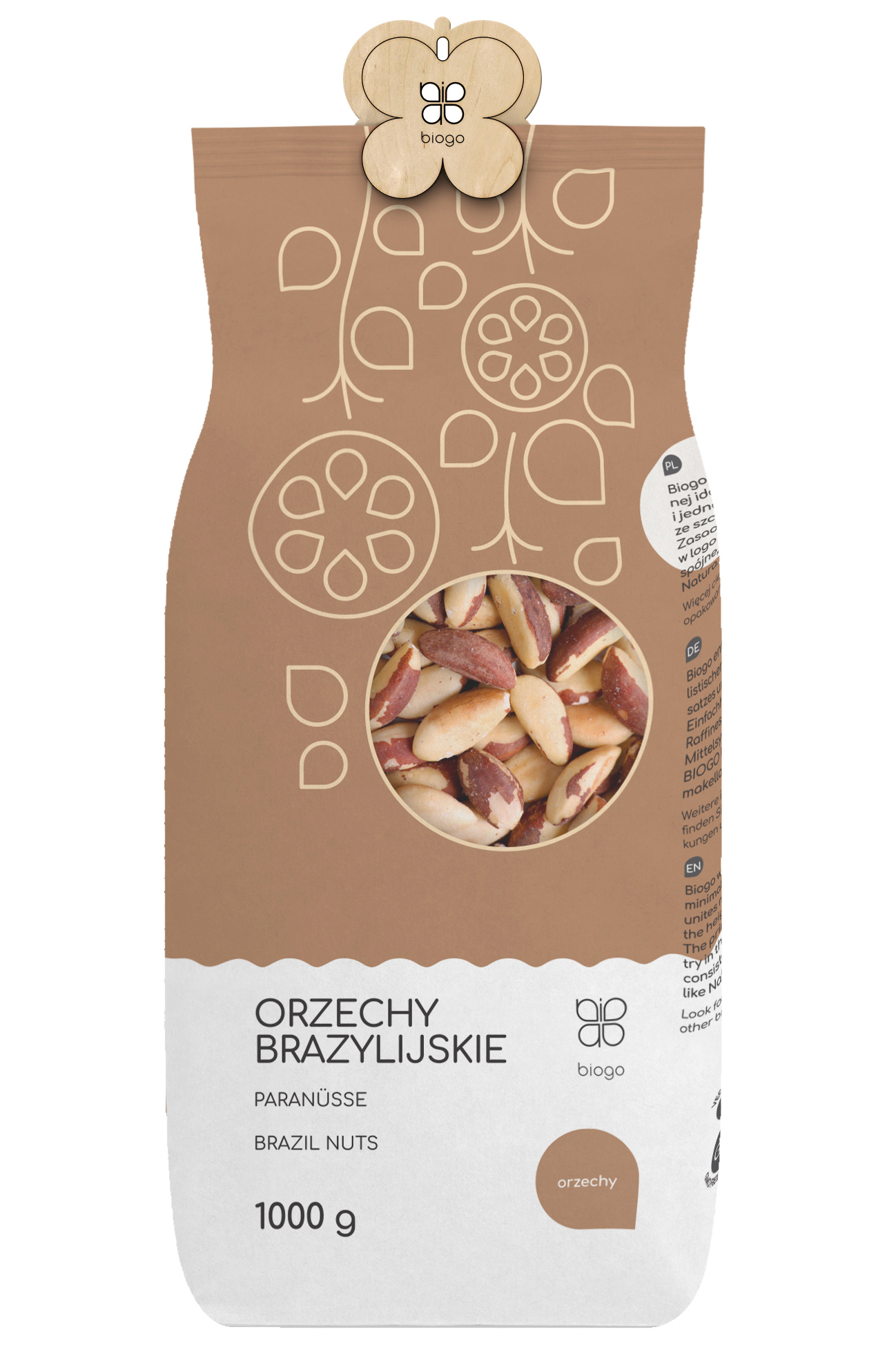 Opakowanie Orzechów Brazylijskich BIOGO